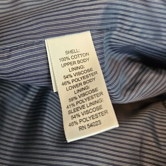 Banana Republic Black and White Sport Coat with Notched Lapel Size 40S - Picture 3 of 6